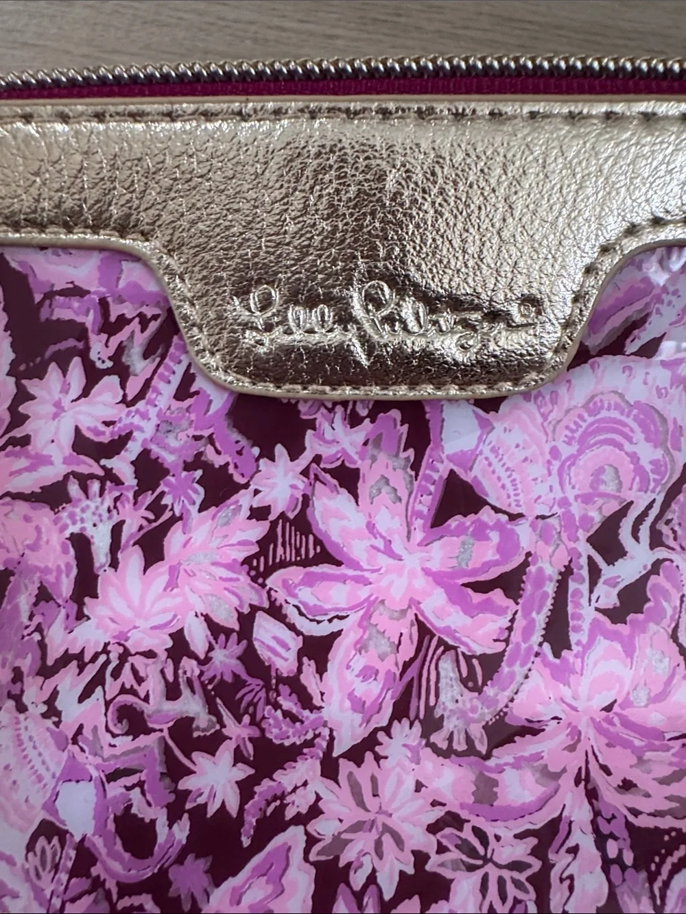 Lilly Pulitzer Mulberry Wild Ride GWP Pouch